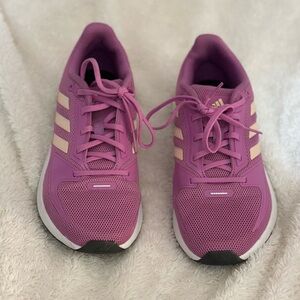 Adidas Women's Athletic Shoes in Pink and Cream